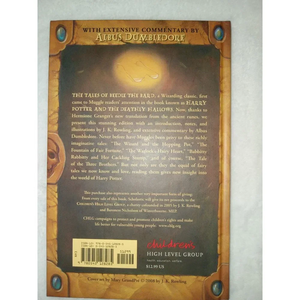 Harry Potter The‎ Tales of Beedle the Bard  First Edition
